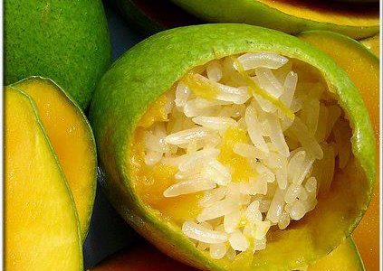 ข้าวเหนียวมะม่วง, มะม่วง, ข้าวเหนียวยัดมะม่วง, บักม่วง, mango